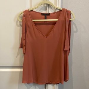 BCBG Open Shoulder with Bow Detail